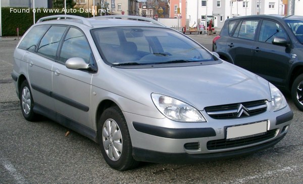 المواصفات والتفاصيل التقنية الكاملة 2001 Citroen C5 I Break (Phase I, 2000) 2.2 HDi (136 Hp) FAP