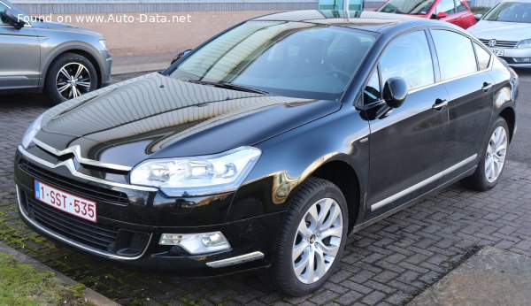 Full specifications and technical details 2012 Citroen C5 II (Phase II, 2012) 1.6 e-HDi (114 Hp) Airdream EGS