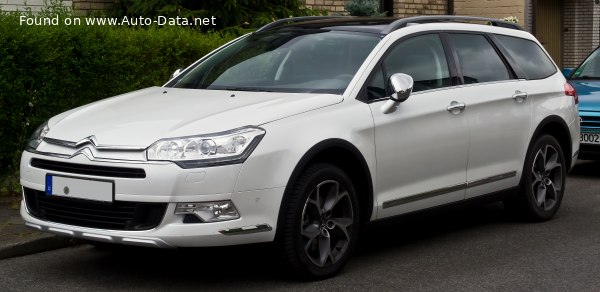 المواصفات والتفاصيل التقنية الكاملة 2012 Citroen C5 II Tourer (Phase II, 2012) 2.2 HDi (204 Hp) FAP Automatic