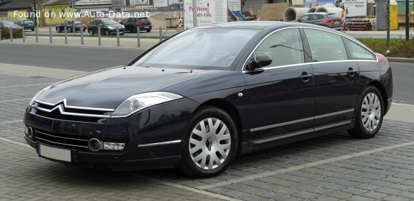 Full specifications and technical details 2006 Citroen C6 I 2.2 HDi Biturbo 16V (170 Hp)