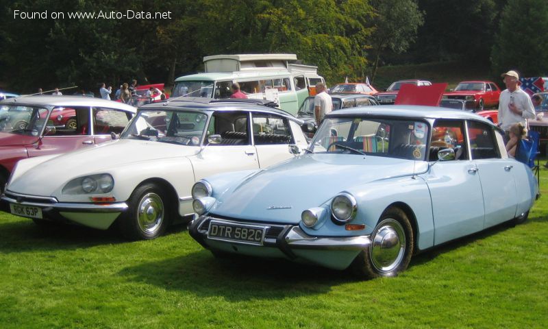 Full specifications and technical details 1965 Citroen DS II 19 (83 Hp)