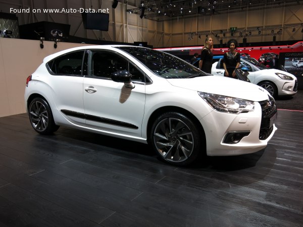 Full specifications and technical details 2014 Citroen DS4 2.0 HDi (163 Hp) Automatic