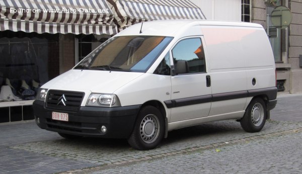 المواصفات والتفاصيل التقنية الكاملة 2004 Citroen Jumpy I (facelift 2004) 2.0 HDi (94 Hp)