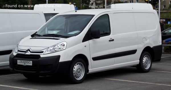 Full specifications and technical details 2012 Citroen Jumpy II (facelift 2012) 2.0 HDi (128 Hp) L1H1 29