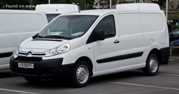 المواصفات والتفاصيل التقنية الكاملة 2012 Citroen Jumpy II (facelift 2012) 2.0 HDi (128 Hp) L2H1