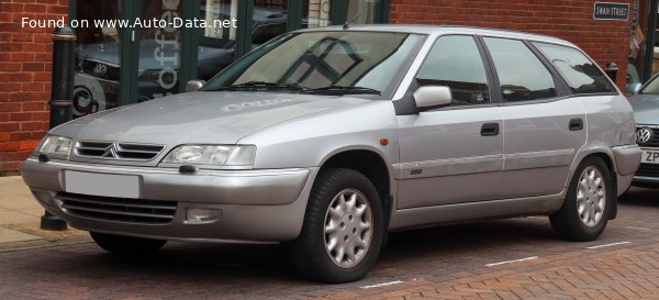 المواصفات والتفاصيل التقنية الكاملة 1998 Citroen Xantia Break (X2) 1.9 Turbo D (90 Hp)