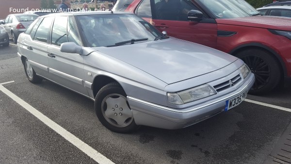 Vollständige Spezifikationen und technische Details 1994 Citroen XM (Y4) 2.5 Turbo D (129 Hp)