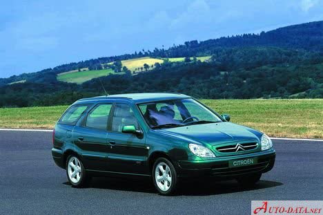 Vollständige Spezifikationen und technische Details 2001 Citroen Xsara Break (N2, Phase II) 2.0 HDi (109 Hp) Automatic