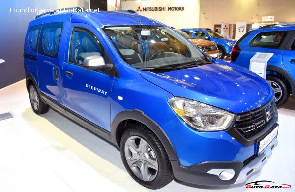 Spécifications complètes et détails techniques 2018 Dacia Dokker Stepway (facelift 2017) 1.5 Blue dCi (95 Hp)