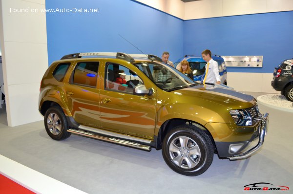 Full specifications and technical details 2013 Dacia Duster (facelift 2013) 1.6 (105 Hp)