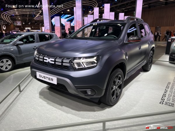 المواصفات والتفاصيل التقنية الكاملة 2022 Dacia Duster II (facelift 2022) 1.3 TCe (150 Hp) EDC