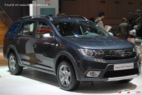 المواصفات والتفاصيل التقنية الكاملة 2019 Dacia Logan II MCV Stepway (facelift 2017) 0.9 TCe (90 Hp)