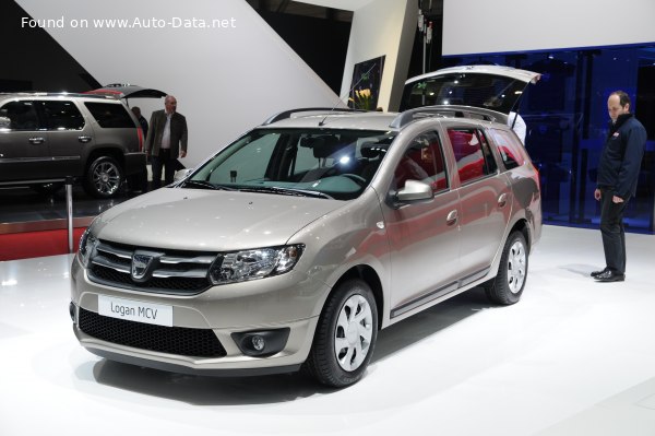 Full specifications and technical details 2015 Dacia Logan II MCV 1.2 (75 Hp)