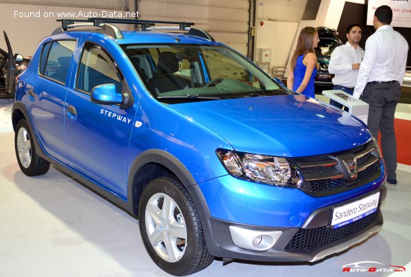 Full specifications and technical details 2015 Dacia Sandero II Stepway 0.9 Tce (90 Hp) LPG Start&Stop