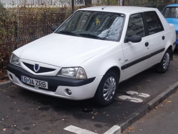 المواصفات والتفاصيل التقنية الكاملة 2004 Dacia Solenza 1.4 i (75 Hp)