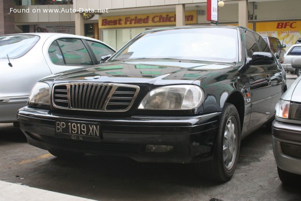 المواصفات والتفاصيل التقنية الكاملة 1998 Daewoo Chairman (W124) 3.2 i 24V (220 Hp)