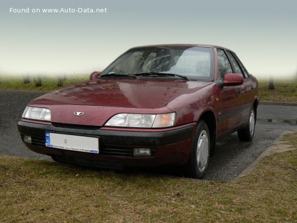 المواصفات والتفاصيل التقنية الكاملة 1995 Daewoo Espero (KLEJ) 1.8 i (95 Hp)