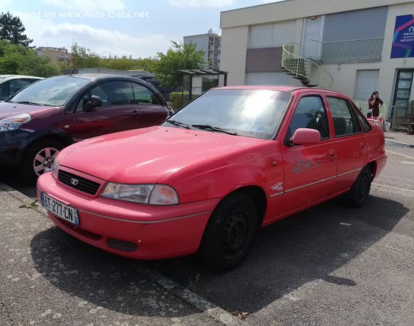 Full specifications and technical details 1995 Daewoo Nexia (KLETN) 1.8 i (101 Hp)
