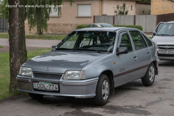 المواصفات والتفاصيل التقنية الكاملة 1986 Daewoo Racer Hatchback 1.5 (89 Hp)