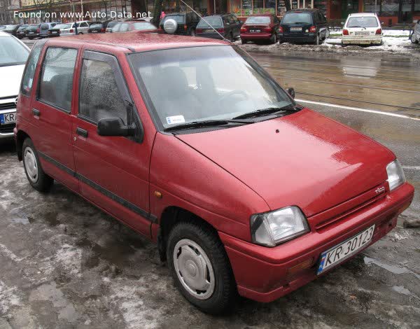 Full specifications and technical details 1991 Daewoo Tico (KLY3) 0.8 (48 Hp)