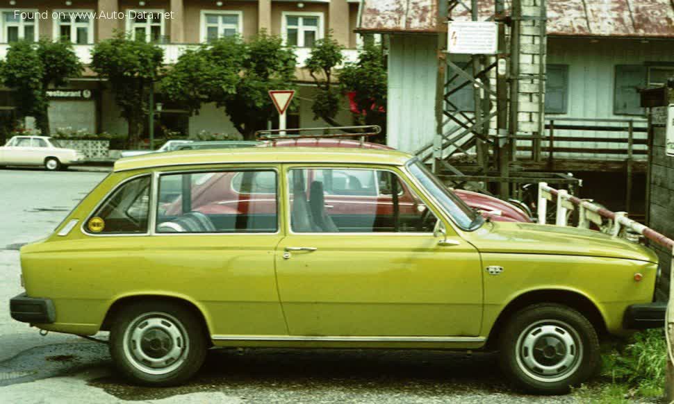 Full specifications and technical details 1972 DAF 66 Combi 1.1 MARATHON (54 Hp)