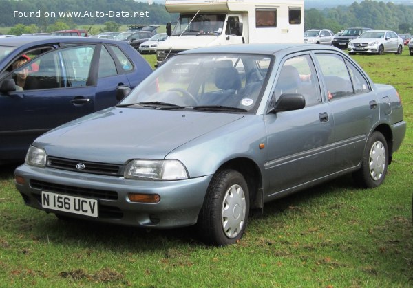 المواصفات والتفاصيل التقنية الكاملة 1998 Daihatsu Charade IV (G200) 1.6 i 16V (105 Hp)