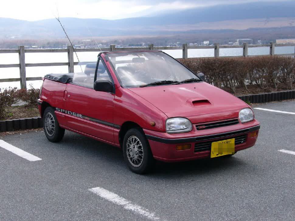 المواصفات والتفاصيل التقنية الكاملة 1986 Daihatsu Leeza Spider 0.7 (64 Hp)