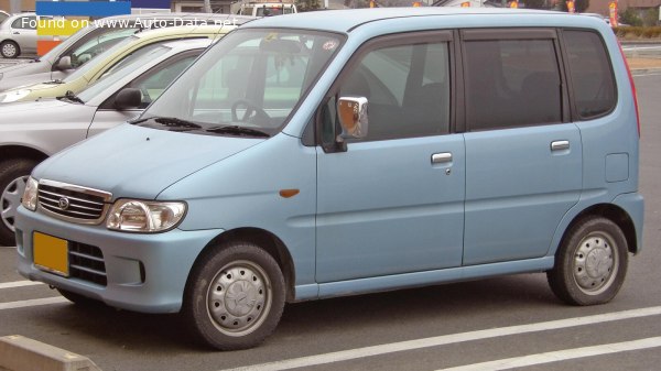 المواصفات والتفاصيل التقنية الكاملة 1998 Daihatsu Move (L9) 0.8 i 12V (42 Hp)