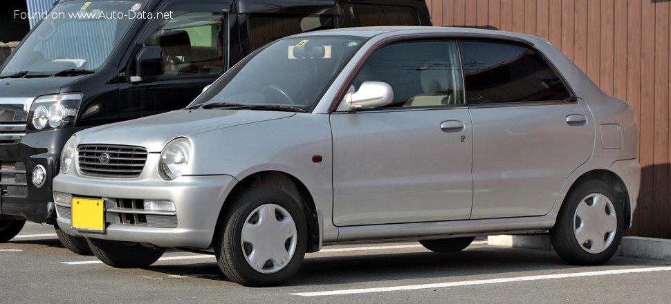 Full specifications and technical details 1998 Daihatsu Opti (L8) 0.7 i (58 Hp)