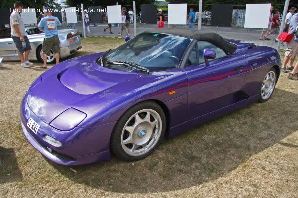 المواصفات والتفاصيل التقنية الكاملة 1993 De Tomaso Guara Barchetta 4.0 i V8 32V (304 Hp)