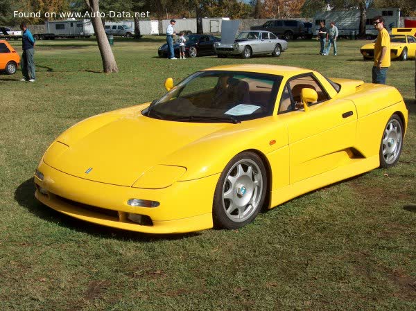 Full specifications and technical details 1993 De Tomaso Guara 4.0 i V8 32V (283 Hp)