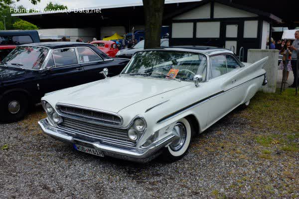 المواصفات والتفاصيل التقنية الكاملة 1960 DeSoto Adventurer II 2-Door Hardtop 5.9 V8 (265 Hp) TorqueFlite