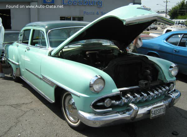 Spécifications complètes et détails techniques 1953 DeSoto Firedome Four-Door Sedan (facelift 1954) 4.5 V8 (170 Hp)