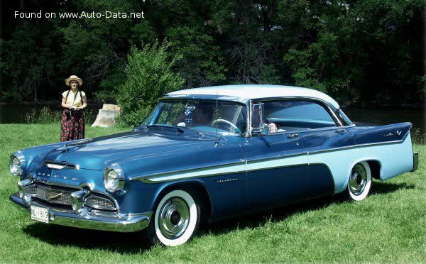 Vollständige Spezifikationen und technische Details 1955 DeSoto Firedome II Four-Door Sportsman (facelift 1956) 5.4 V8 (230 Hp) PowerFlite