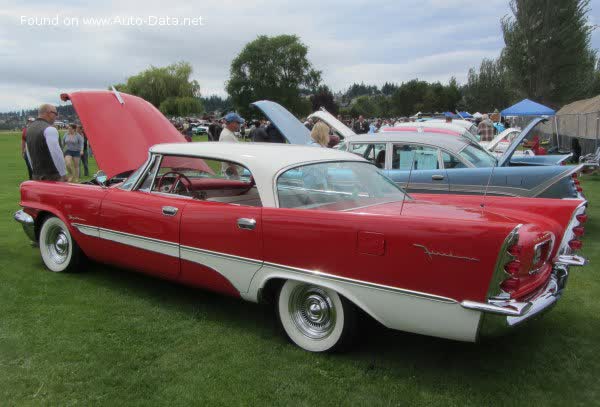 Vollständige Spezifikationen und technische Details 1956 DeSoto Firedome III Four-Door Sportsman 5.6 V8 (270 Hp)