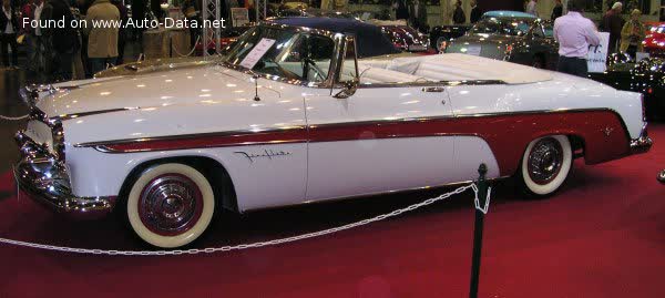 Vollständige Spezifikationen und technische Details 1954 DeSoto Fireflite I Convertible 4.8 V8 (200 Hp) PowerFlite