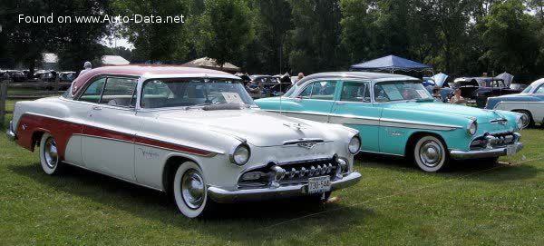 Vollständige Spezifikationen und technische Details 1954 DeSoto Fireflite I Sportsman 4.8 V8 (200 Hp) PowerFlite