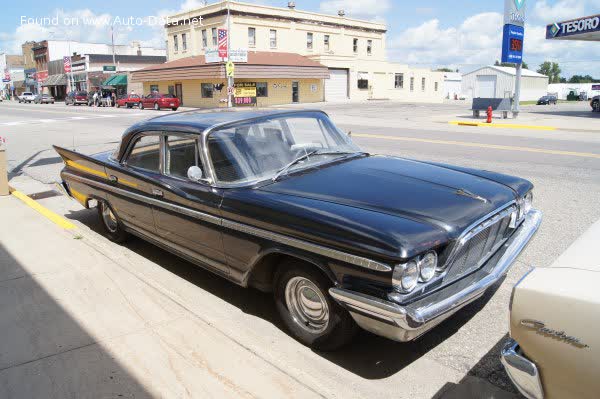 Vollständige Spezifikationen und technische Details 1959 DeSoto Fireflite IV Four-Door Sedan 6.3 V8 (325 Hp) TorqueFlite