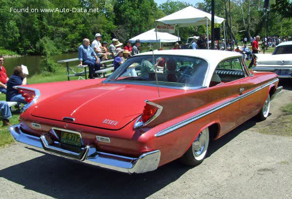Spécifications complètes et détails techniques 1959 DeSoto Fireflite Two-Door HardTop 5.9 V8 (295 Hp) PowerFlite
