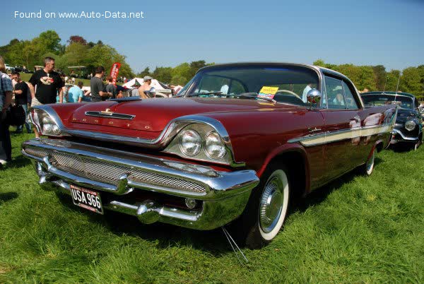 Full specifications and technical details 1957 DeSoto Firesweep I 2-Door Sportsman (facelift 1958) 5.7 V8 (280 Hp)