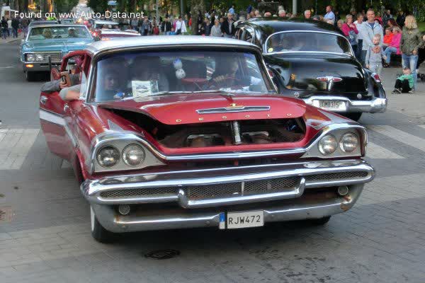 Full specifications and technical details 1957 DeSoto Firesweep I 4-Door Sedan (facelift 1958) PowerPack 5.7 V8 (295 Hp) TorqueFlite