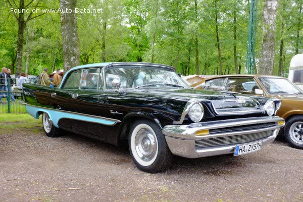 Full specifications and technical details 1956 DeSoto Firesweep I 4-Door Sportsman 5.3 V8 (245 Hp) PowerFlite