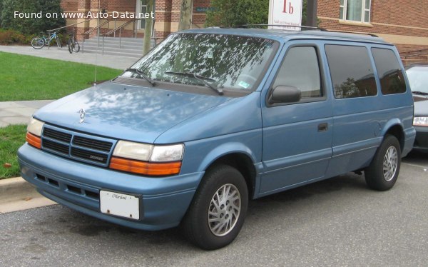 Full specifications and technical details 1991 Dodge Caravan II SWB 3.0 V6 (144 Hp) 4x4 Automatic