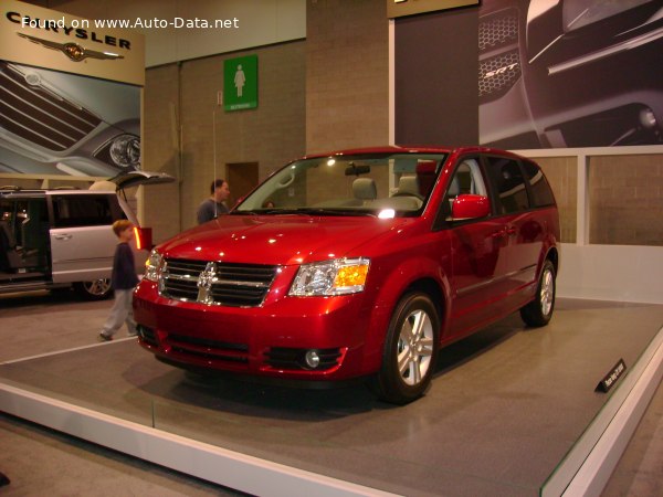 Full specifications and technical details 2008 Dodge Caravan V 3.8 V6 (193 Hp) Automatic