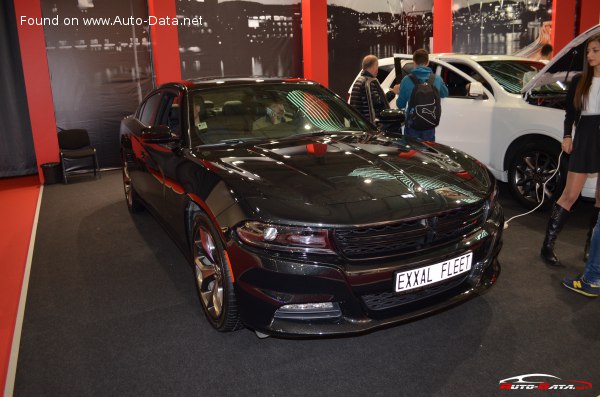 المواصفات والتفاصيل التقنية الكاملة 2015 Dodge Charger VII (LD, facelift 2015) SE 3.6 Pentastar V6 (292 Hp) Automatic