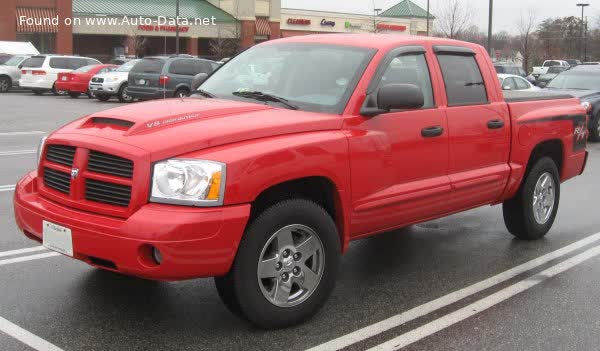 Full specifications and technical details 2005 Dodge Dakota III 3.7 V6 (214 Hp) Automatic