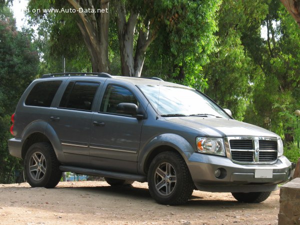 Full specifications and technical details 2006 Dodge Durango II (HB, facelift 2006) 3.7 Magnum V6 (210 Hp) Automatic