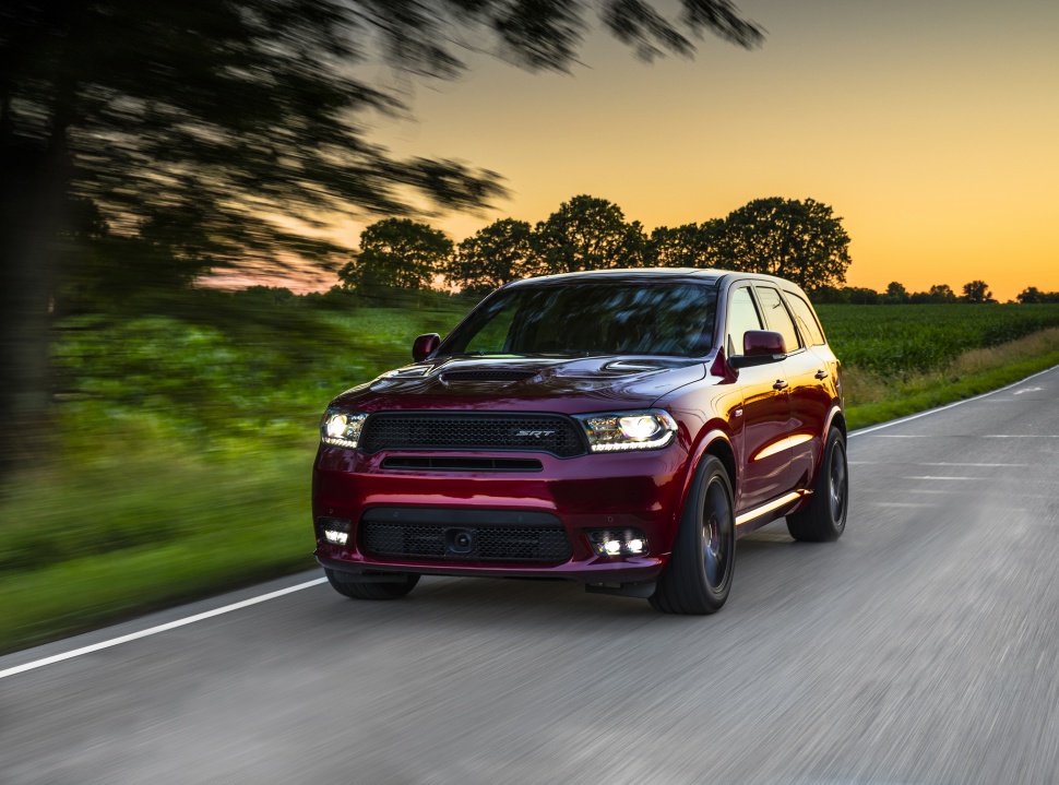 Vollständige Spezifikationen und technische Details 2018 Dodge Durango III (WD, facelift 2014) SRT 6.4 V8 (481 Hp) 4WD Automatic