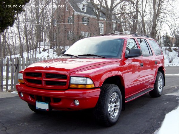 Full specifications and technical details 1998 Dodge Durango I (DN) 5.2 AWD (236 Hp)