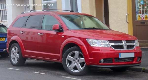 المواصفات والتفاصيل التقنية الكاملة 2008 Dodge Journey 2.4 i 16V (170 Hp)